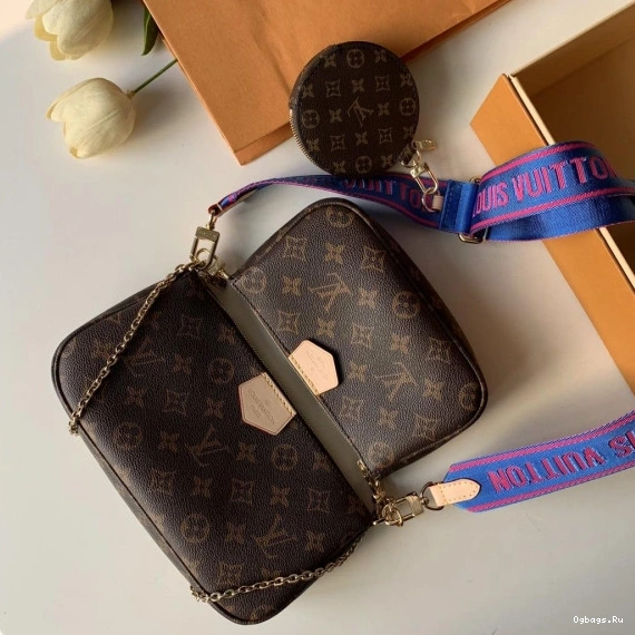 ACCESSOIRES PRELAUNCH - LOUIS DIGITAL POCHETTE VUITTON EXCHANELUSIVE MULTI 0218
